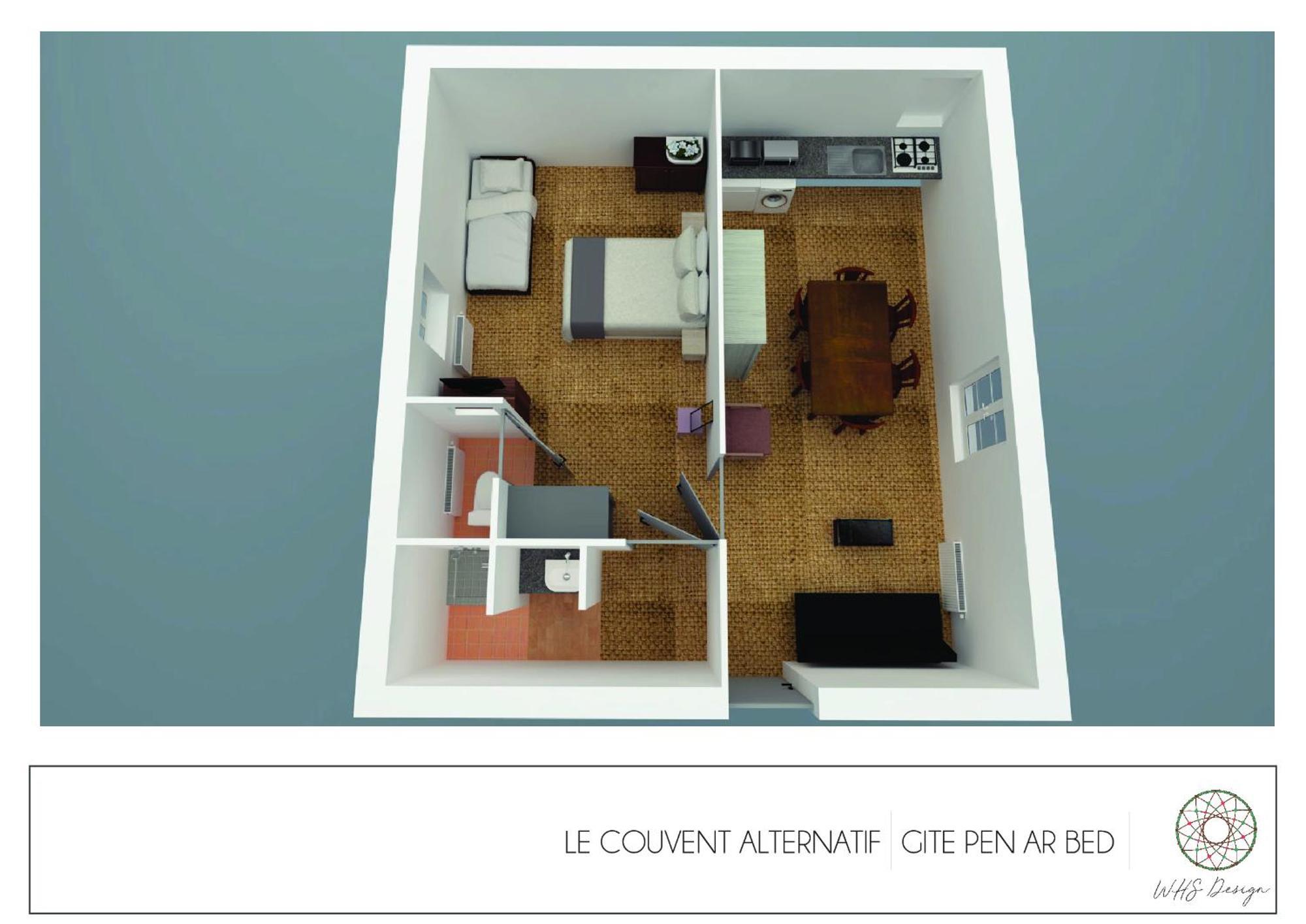 Les Gites Du Couvent Alternatif Camlez Ruang foto