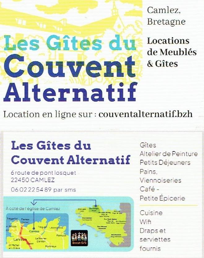 Les Gites Du Couvent Alternatif Camlez Bagian luar foto